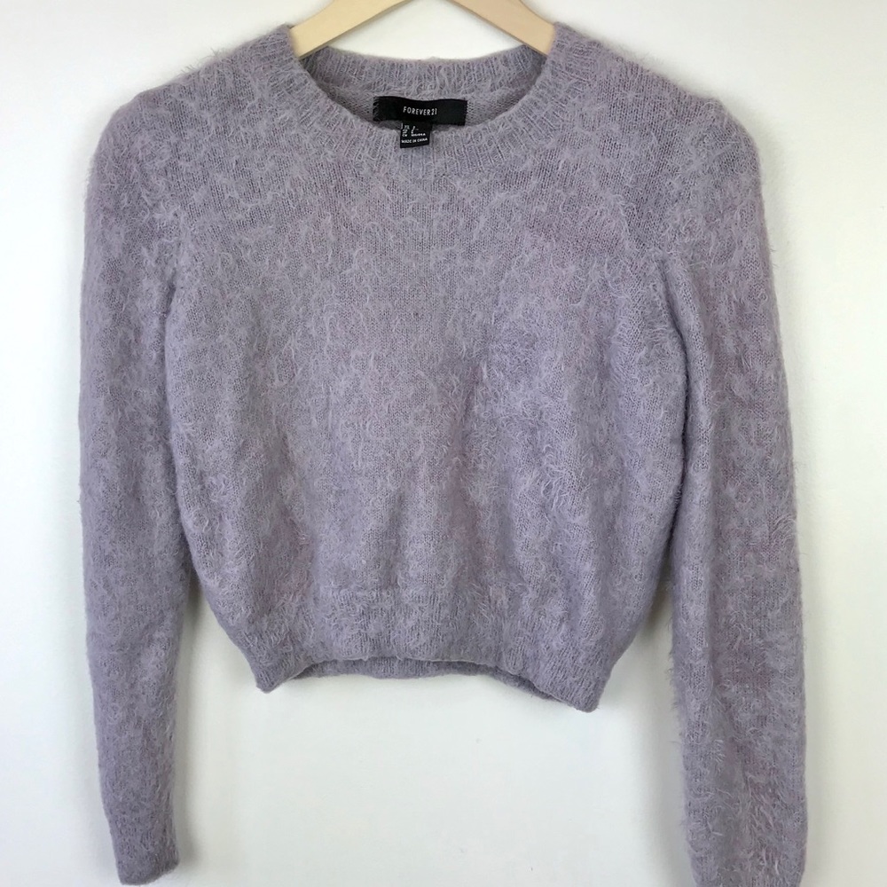 Forever 21 | Fluffy Crop Sweater